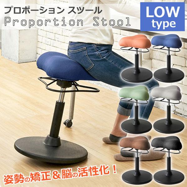 高級感 プロポーションスツール CH-800L ロータイプ バランスチェア