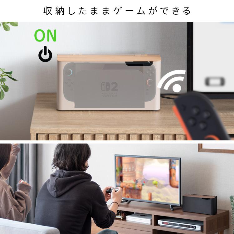 宮武製作所 Switch2対応 ゲーム機収納 置き型 壁掛け ゲーム機ケース