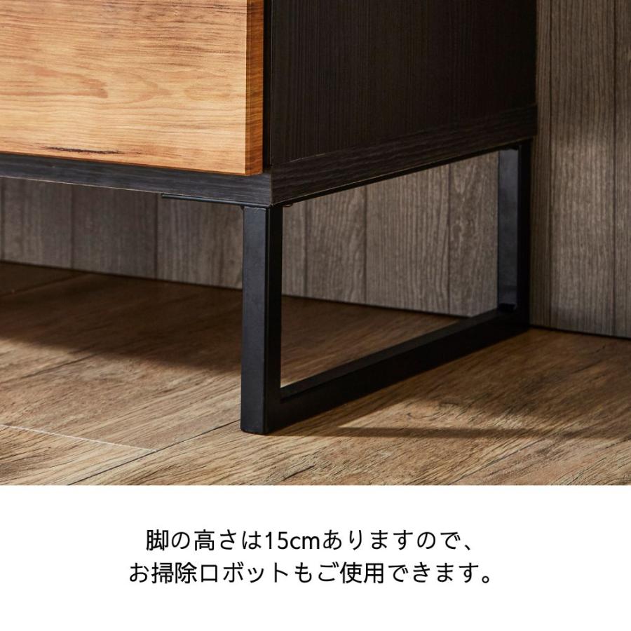キッチンカウンター 幅80 日本製 食器棚 キャメロン ロータイプ レンジ