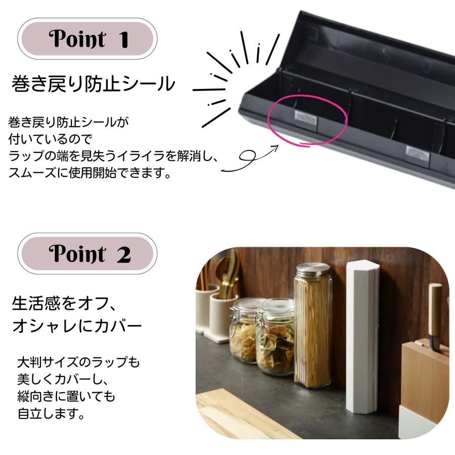 ideaco（イデアコ） ラップホルダー wrap holder 100 大判サイズ