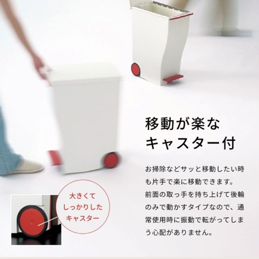 kcud ゴミ箱 クード mini スリムペダル 20リットル ふた付き おしゃれ 分別 日本製 大容量 ダストボックス ミニ コンパクト ...