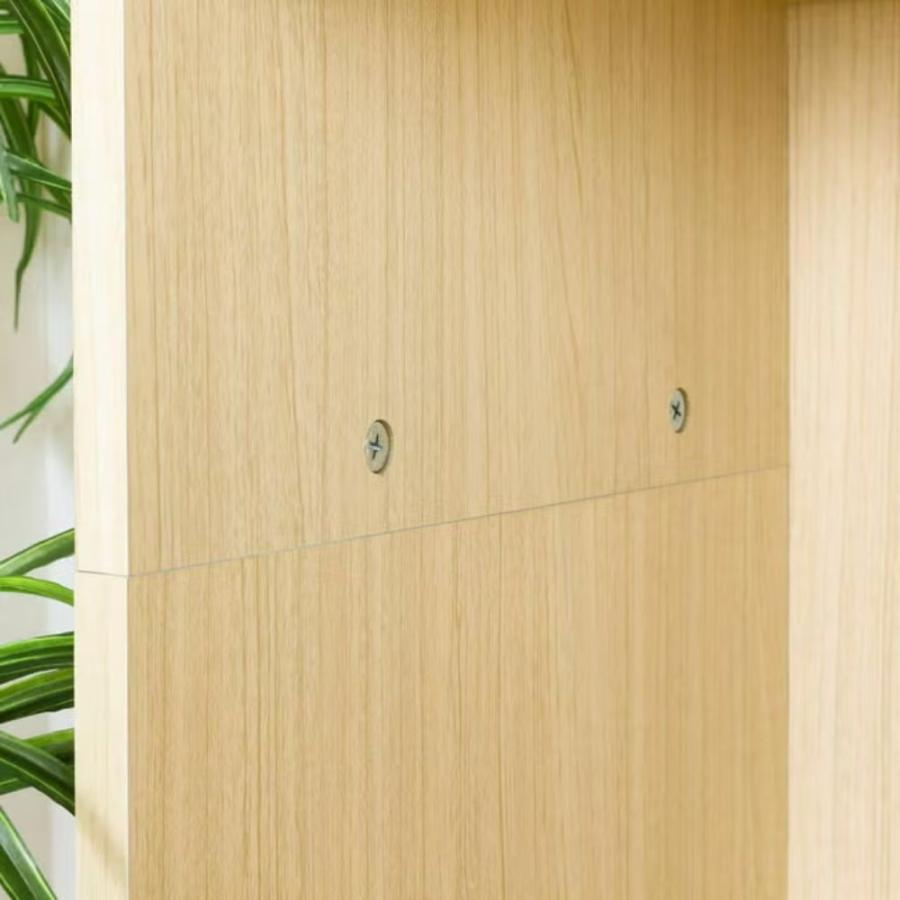 白井産業 収納棚 ラック フルニコ FUL-18455D 幅43cm 高さ180cm ダーク