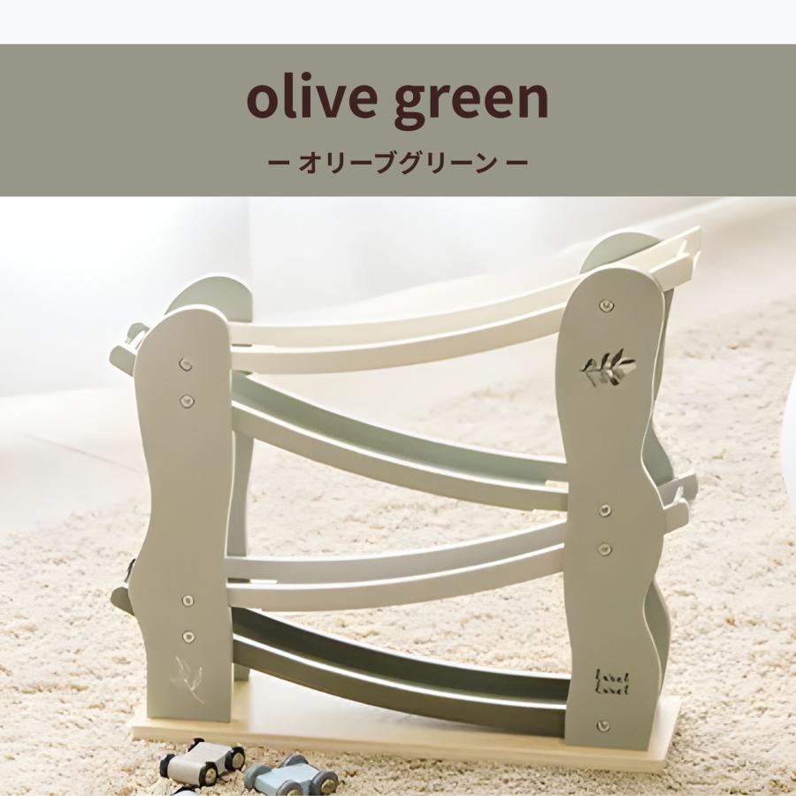 エデュテ 木製玩具 知育玩具 木のおもちゃ カースライダー レーベル