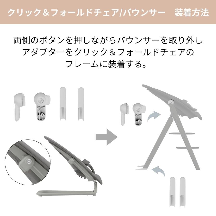 サイベックス（CYBEX） アダプ ターセット クリック＆フォールドチェア