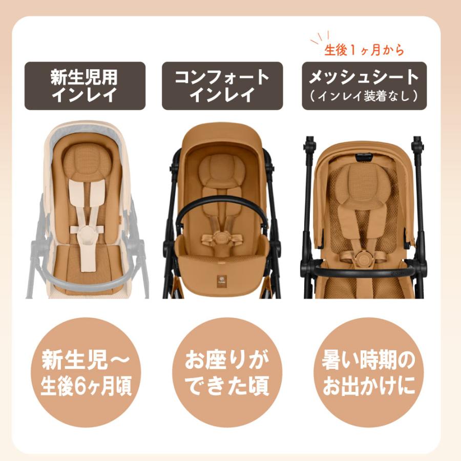 2026 最新作 サイベックス メリオ カーボン ベビーカー 軽い 軽量 A型 両対面 赤ちゃん 折り畳み 1ヶ月から 15kg コンパクト 2年保証 cybex MELIO CARBON 正規品の画像