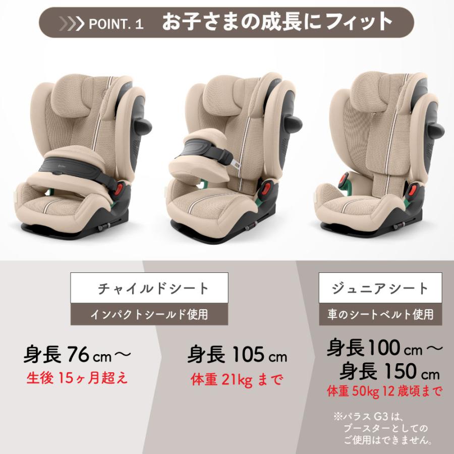 サイベックス（CYBEX） チャイルドシート パラス G3 PALLAS 15ヶ月