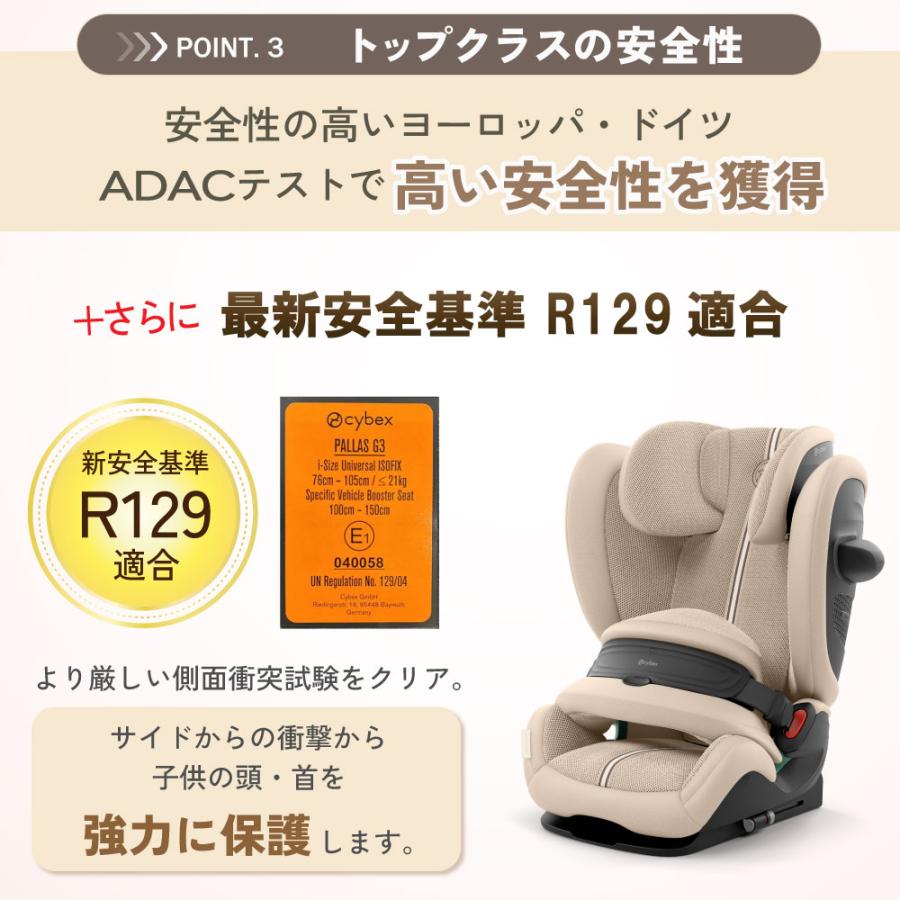 サイベックス（CYBEX） PALLAS G3 新型 パラス 保護マット セット