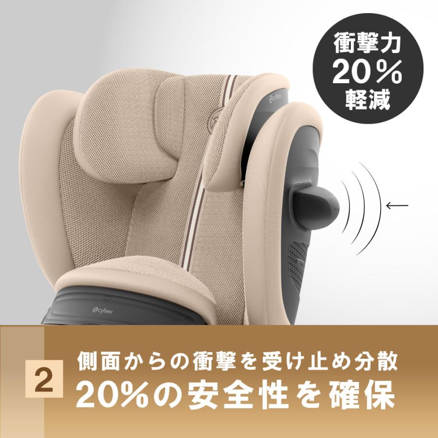 サイベックス PALLAS G3 新型 パラス 15ヶ月 から 12歳 チャイルドシート ジュニアシート 兼用 CYBEX パラスG3 正規品 3年保証 isofix r129 インパクトシールドの画像