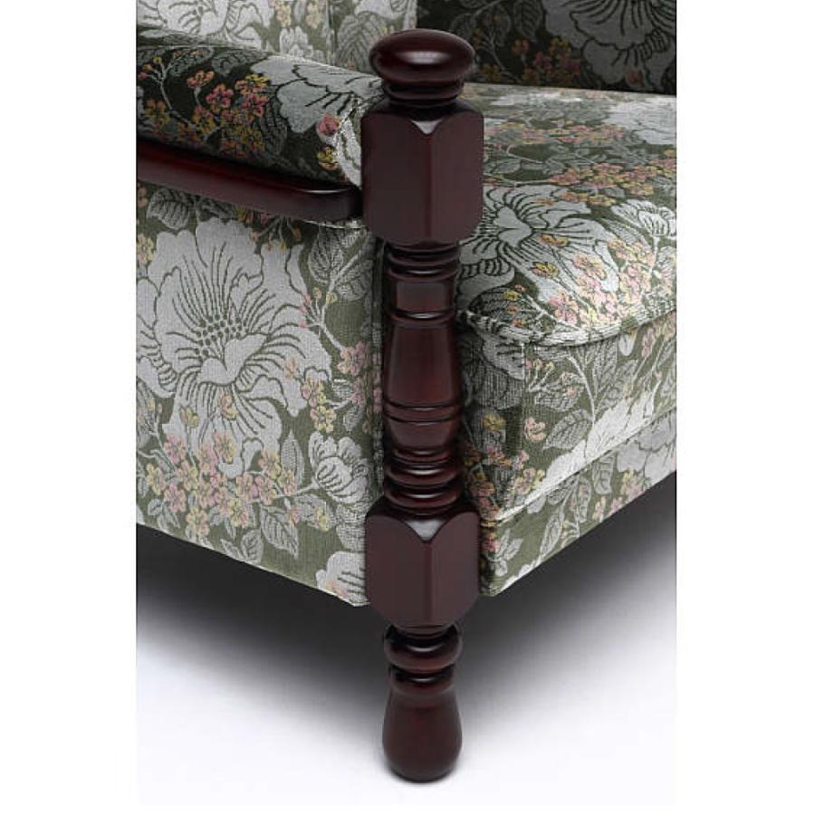 K♢1134 金華山肘付きアームチェア 未使用品訳ありリペア品