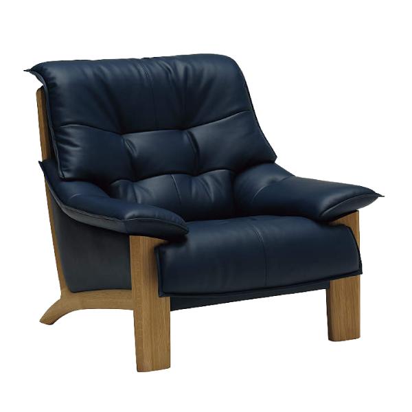 カリモク家具 【開梱設置付】 ZU4900 E K H Q A 肘掛椅子 幅98cm