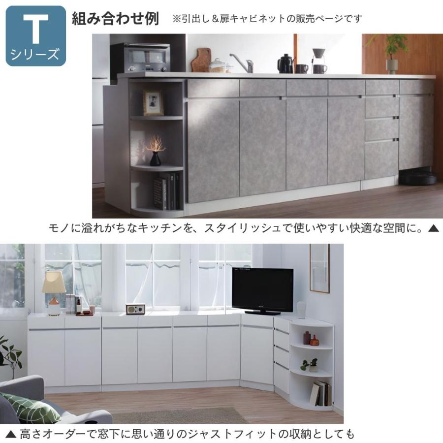 開梱設置付き】カウンター下収納 すきまくん 薄型 開き扉 キャビネット