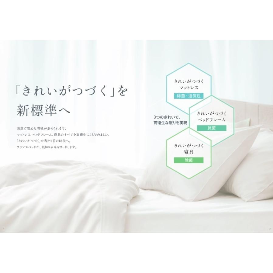 フランスベッド（FRANCEBED） 開梱設置付き LT-5500 α PW セミダブル