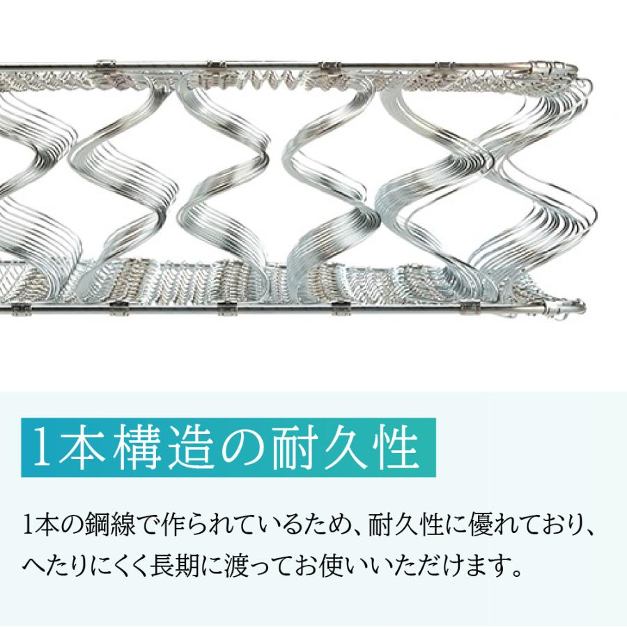 フランスベッド（FRANCEBED） 正規品 マットレス セミダブル SD M ゼル