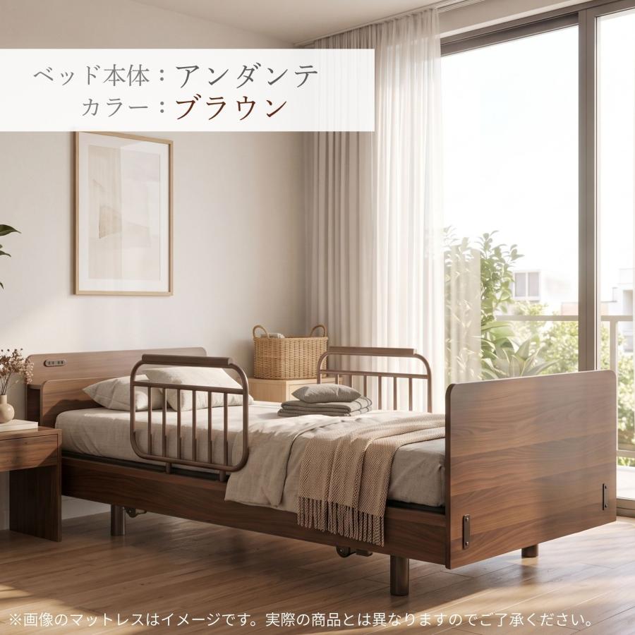 開梱設置付 電動ベッド アンダンテ 介護ベッド 3モーター 介護用ベッド