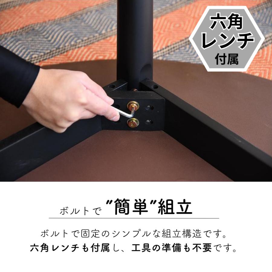 半円 ダイニングテーブル 天然木 90 半円テーブル 壁付け カフェ
