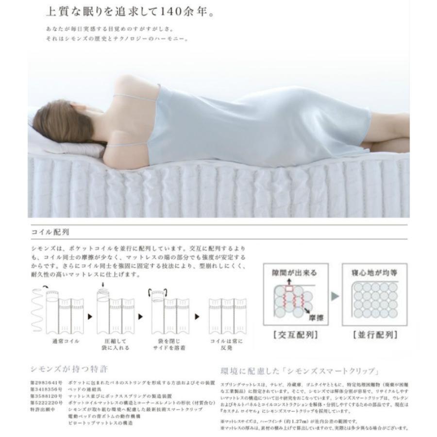 SIMMONS（シモンズ） 開梱設置付 AA21231 クイーン マットレス