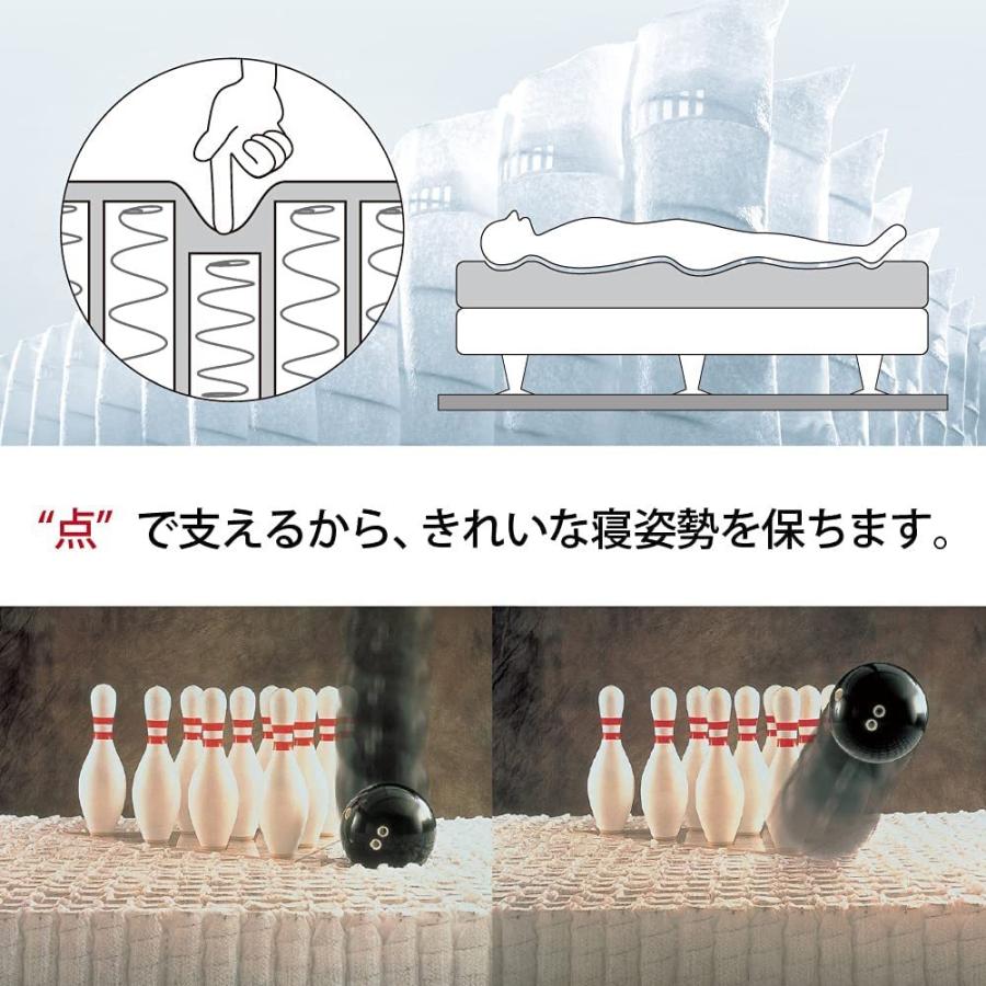 SIMMONS 開梱設置付 シモンズ AA21232 6.5インチ シングル マットレス