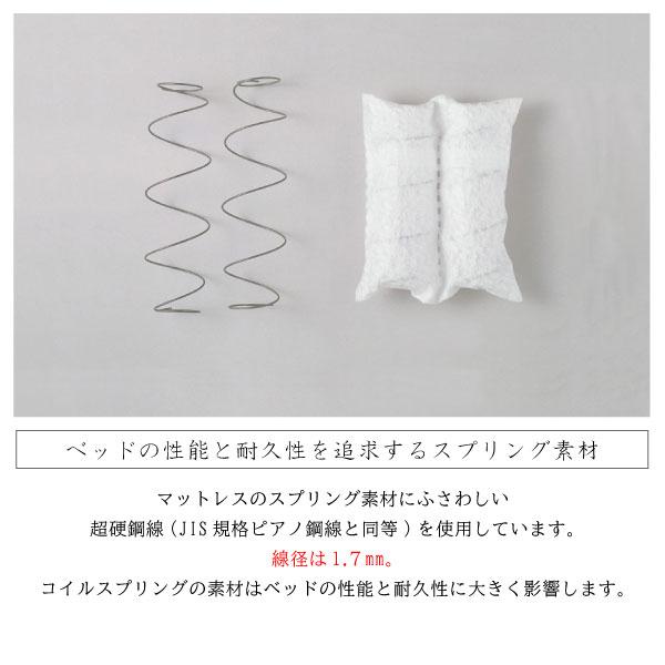 開梱設置付き シモンズベッド 正規品 6.5インチ ニューフィット AB2112A セミダブルサイズ マットレス SD ポケットコイル SIMMONS ビューティーレスト 6.5inchの画像