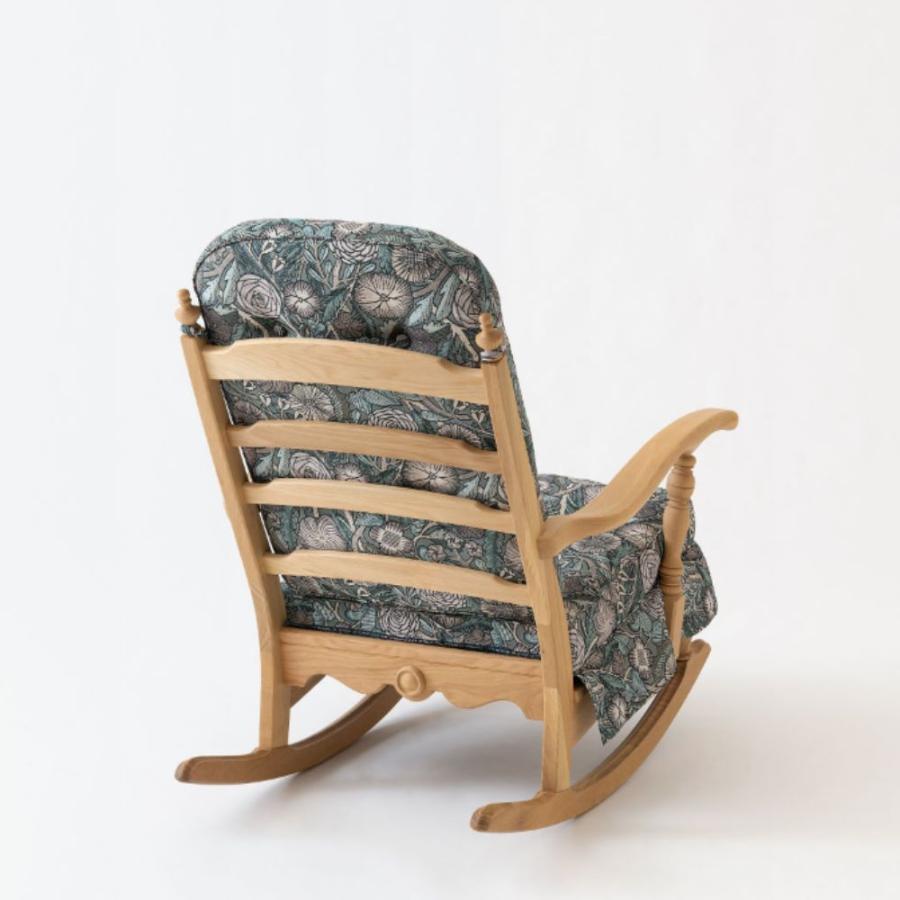 極美品　飛騨産業　穂高　ナラ材　ヒダサンギョウ　ロッキングチェアー 1人掛け 開梱設置付き HIDA 飛騨産業 穂高 ロッキングチェア No.6RC 1人掛け