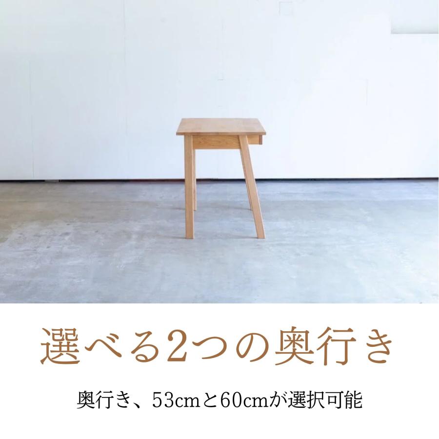 杉工場 学習デスク 幅100cm クッカ アルダー材 机 日本製 子供机 平机