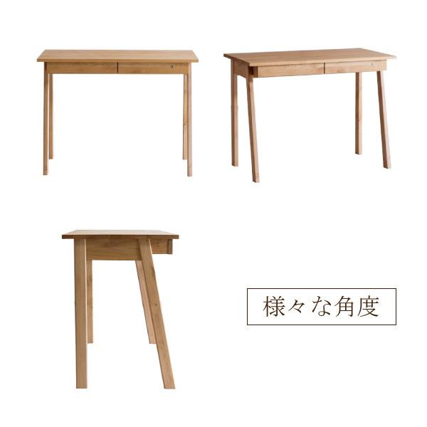 杉工場 学習デスク 幅110cm クッカ アルダー材 机 日本製 子供机 平机