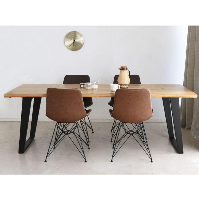 ダイニングテーブルorデスク　ジンク天板　幅135cm ※イスは付属しません 楽天市場】電動昇降テーブルデスク ダイニング テーブル