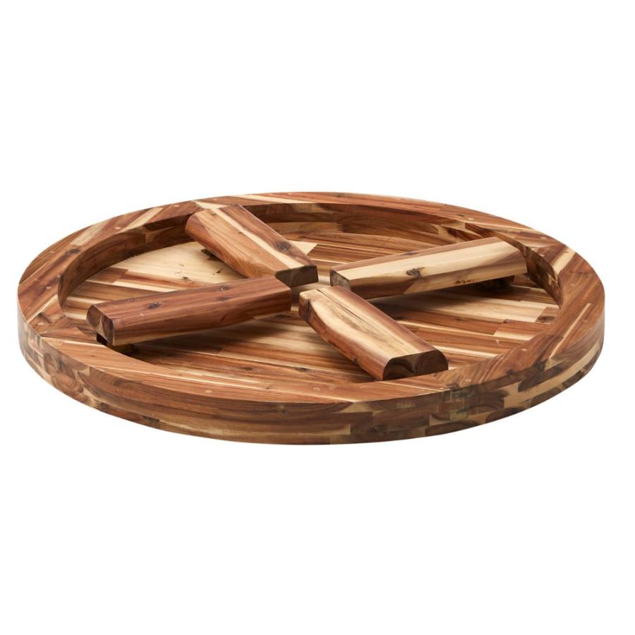 サンコウ リビングテーブル ロデオ 幅126cm 丸 円形 ローテーブル 座卓