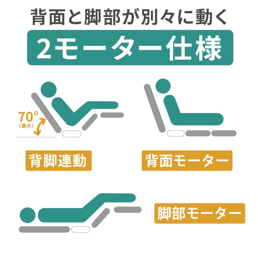 大商産業 口コミプレゼント付 電動ベッド 介護ベッド 2モーター 宮付き