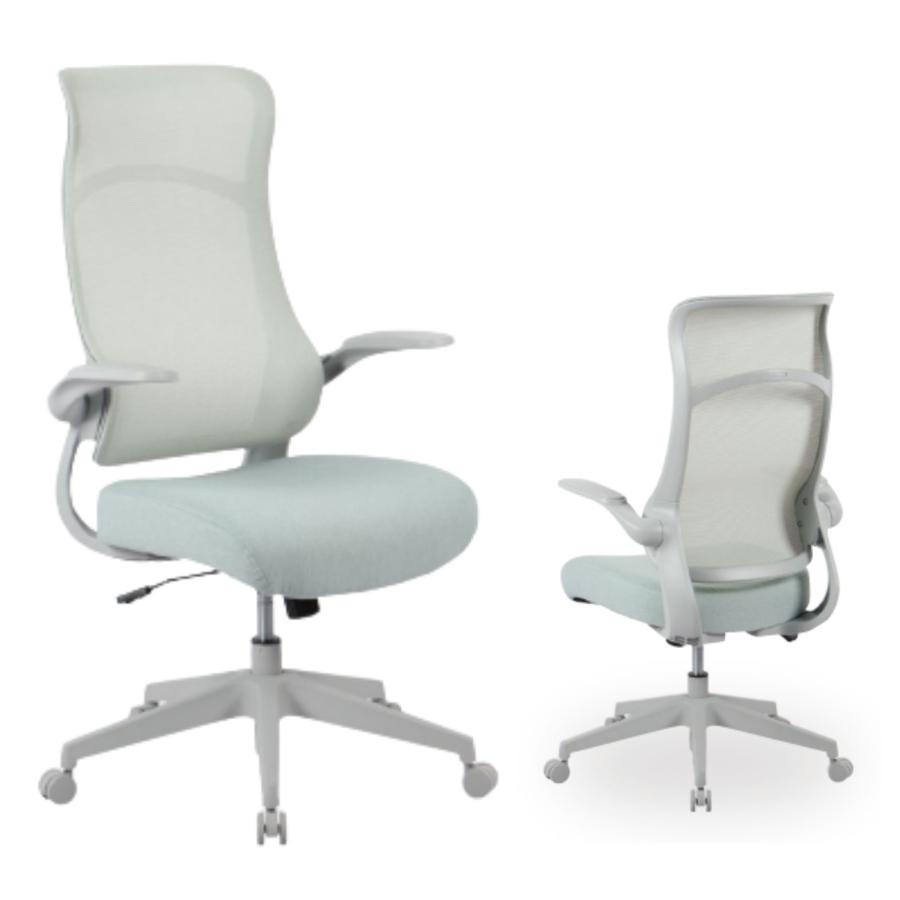 肘跳ね上げ式 オフィスチェア 回転式 肘付き 疲れない メッシュ ロッキング ハイバック アームレスト キャスター付 デスクチェア おしゃれ 事務椅子 C-200 大商 |  | 11