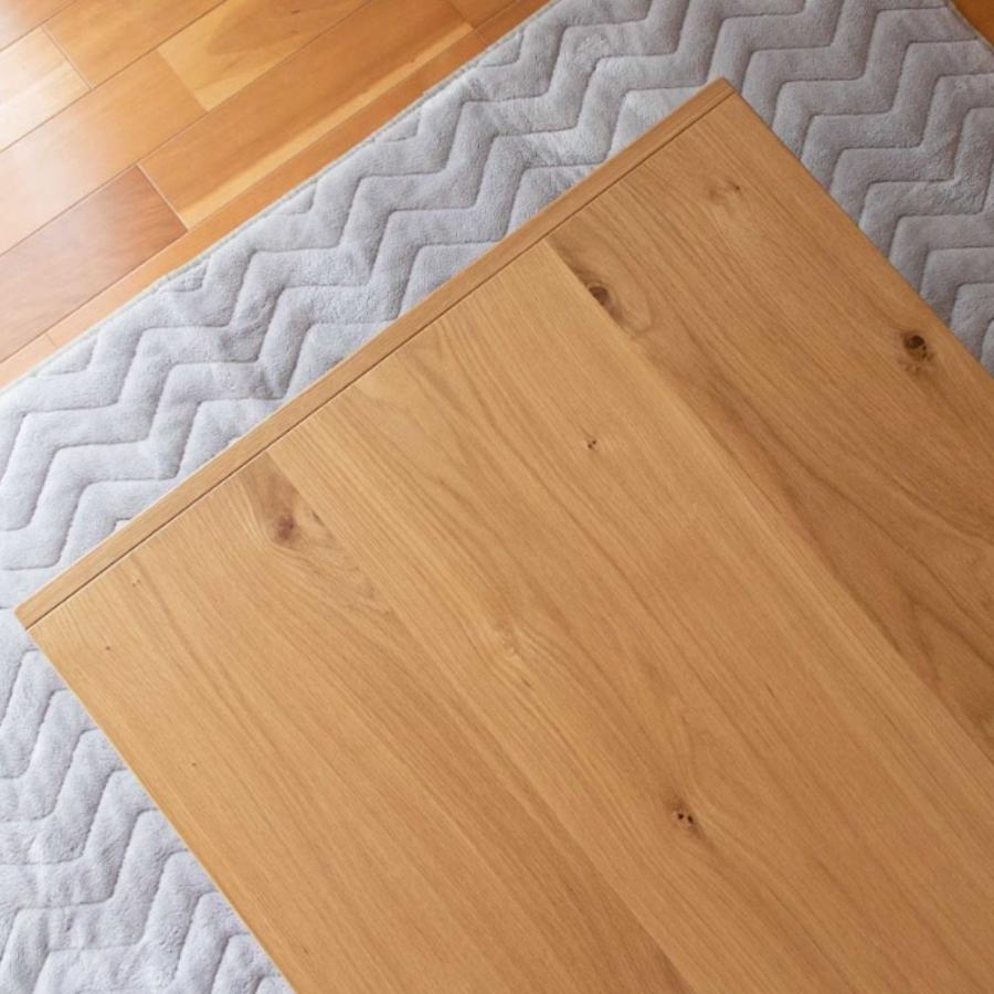 協立工芸 こたつ テーブル 幅105cm トリム ロータイプ 2人用 長方形