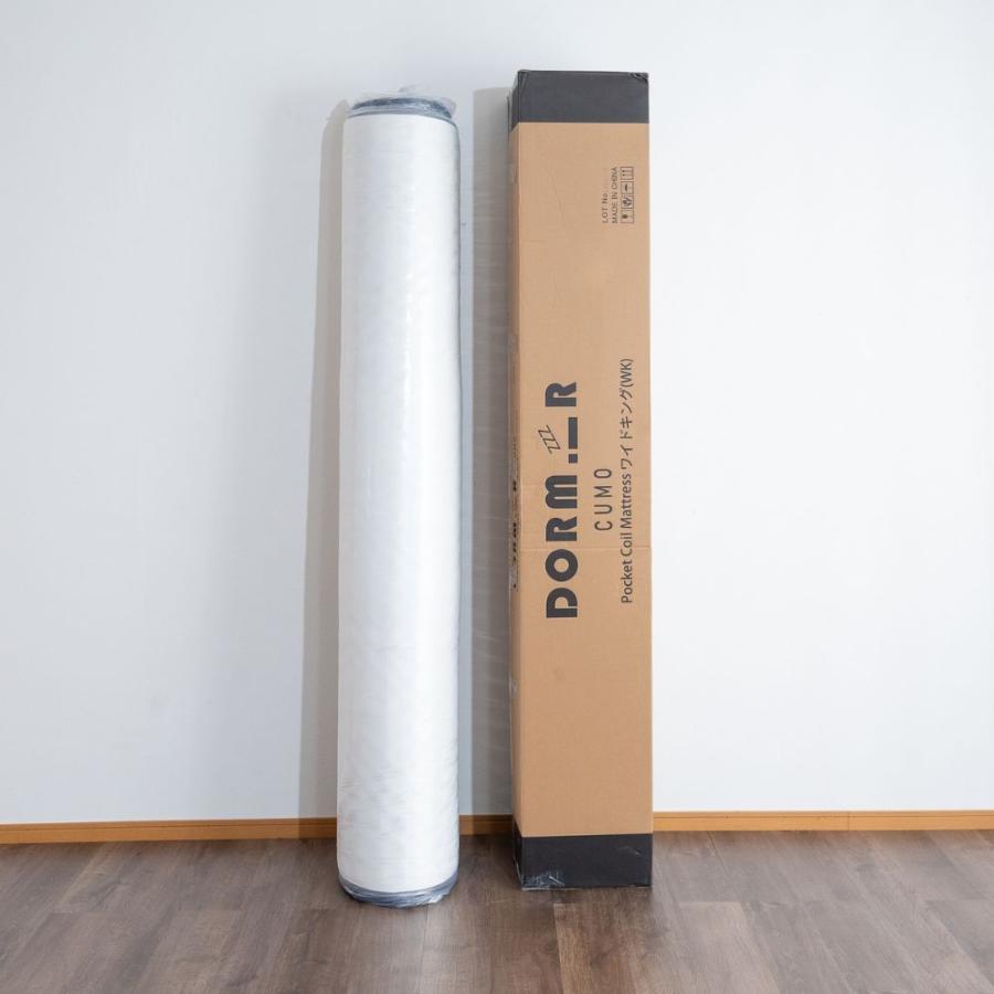 雲 CUMO キング 幅180cm 圧縮梱包 高反発 ピロートップ ポケットコイル テンセル生地 ラテックス メッシュ 抗菌 通気性 ベッド ドルミール 木村商事 【受注生産】
