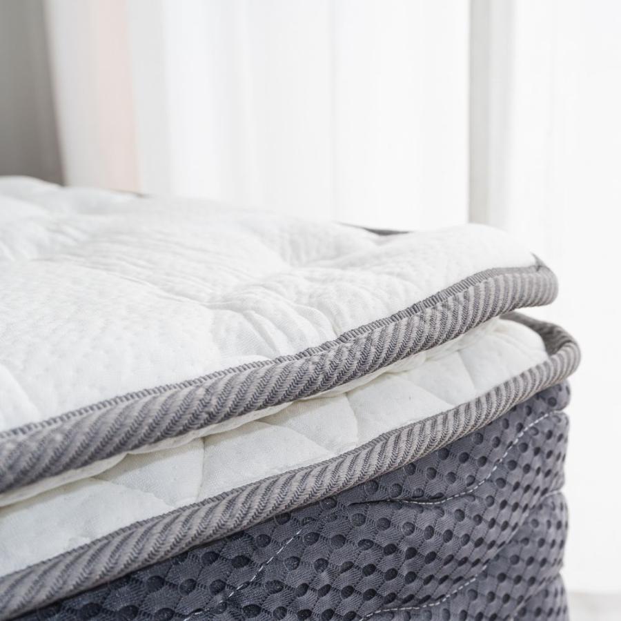 マットレス 雲 CUMO セミダブル 幅120cm 圧縮梱包 高反発 ピロートップ