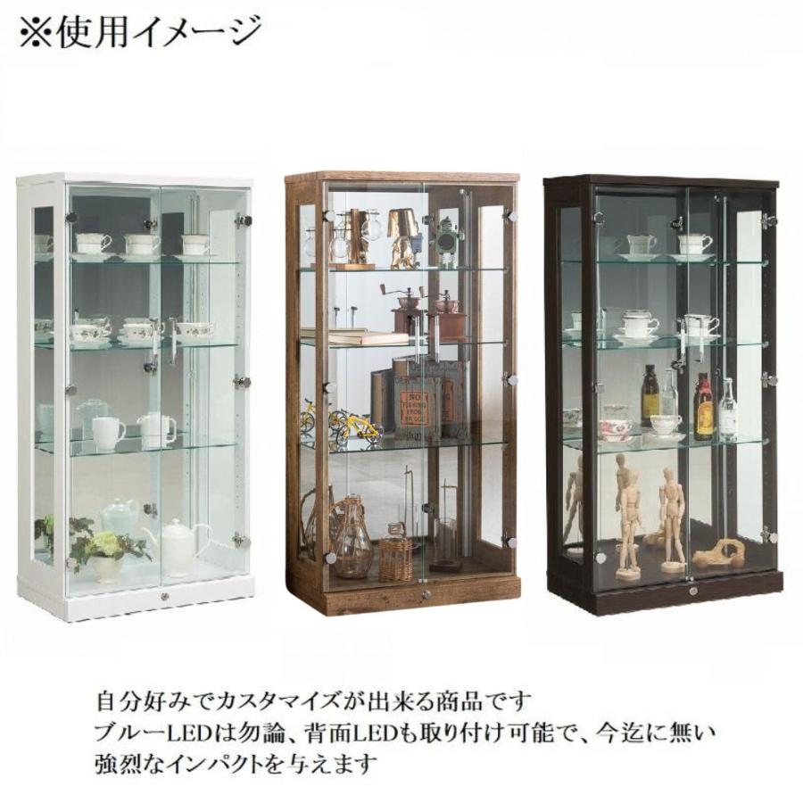 コレクションケース コレクションボード ロータイプ オリーブ 65