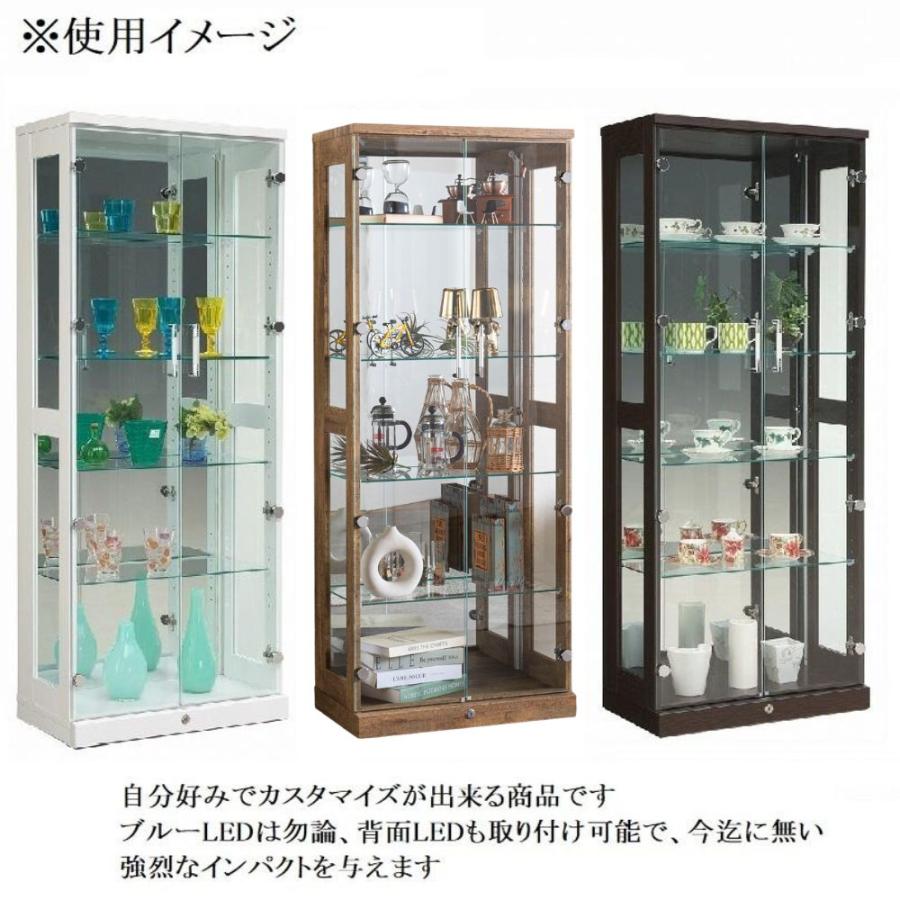コレクションケース コレクションボード ハイタイプ オリーブ 65