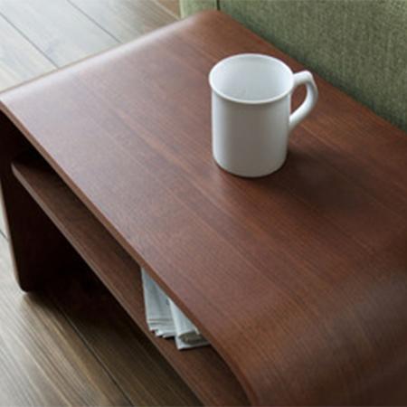 サイドテーブル PT-615OAK PT-615WAL PT-615WW 東谷 縦置き 横置き 棚