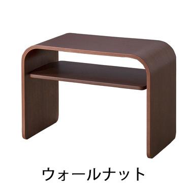 サイドテーブル PT-615OAK PT-615WAL PT-615WW 東谷 縦置き 横置き 棚