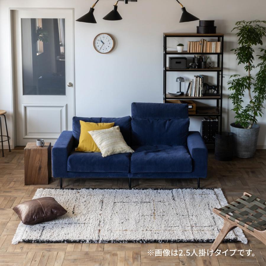 CRUSH CRASH PROJECT 【選べる開梱設置】 関家具 3人掛けソファ