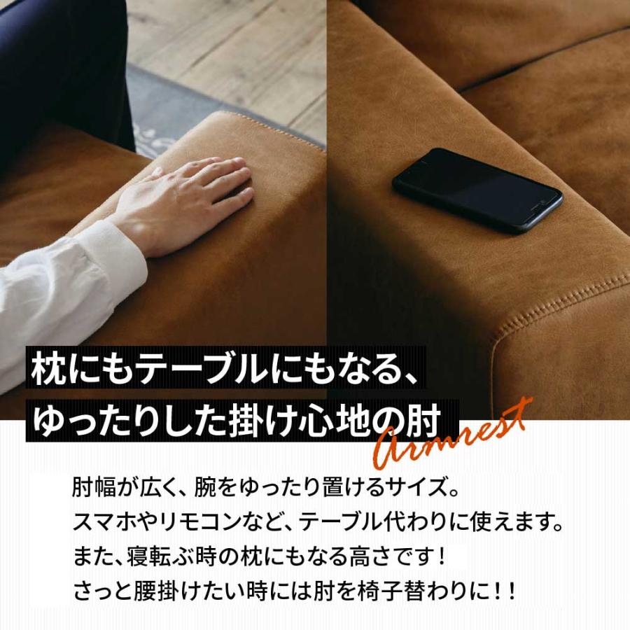 CRUSH CRASH PROJECT 【選べる開梱設置】 関家具 2.5人掛けソファ