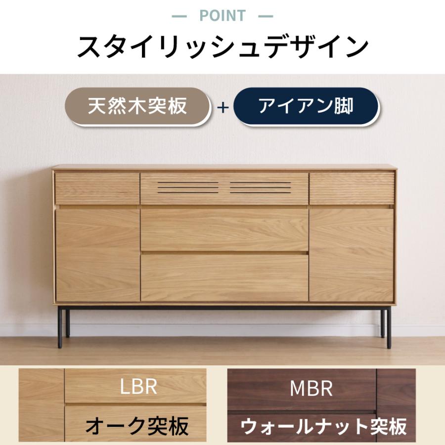 シギヤマ家具工業 サイドボード キャビネット 配線整理 湿気対策 北欧