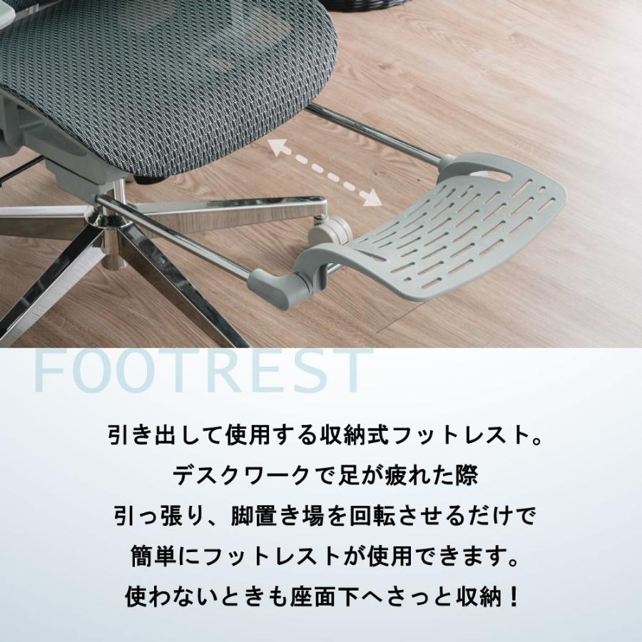 ワークチェア ヘッドレスト・アームレスト可動式 リクライニングチェア 昇降可能 座面位置前後可動 総メッシュ ランバーサポート付き ブラック 西岡店 ワークチェア ヘッドレスト・アームレスト可動式 リクライニングチェア