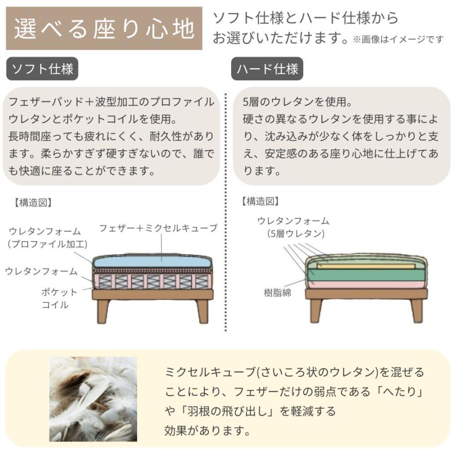 スツール オットマン INCOON マチルダ matilda 幅90 ハード ソフト 木