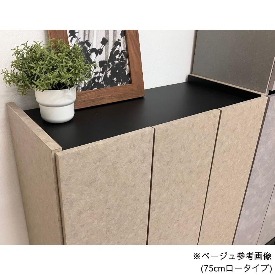 シューズボックス 日本製 ロータイプ セラミック柄 幅100 高さ シューズボックス 日本製 ロータイプ セラミック柄 幅100 高さ