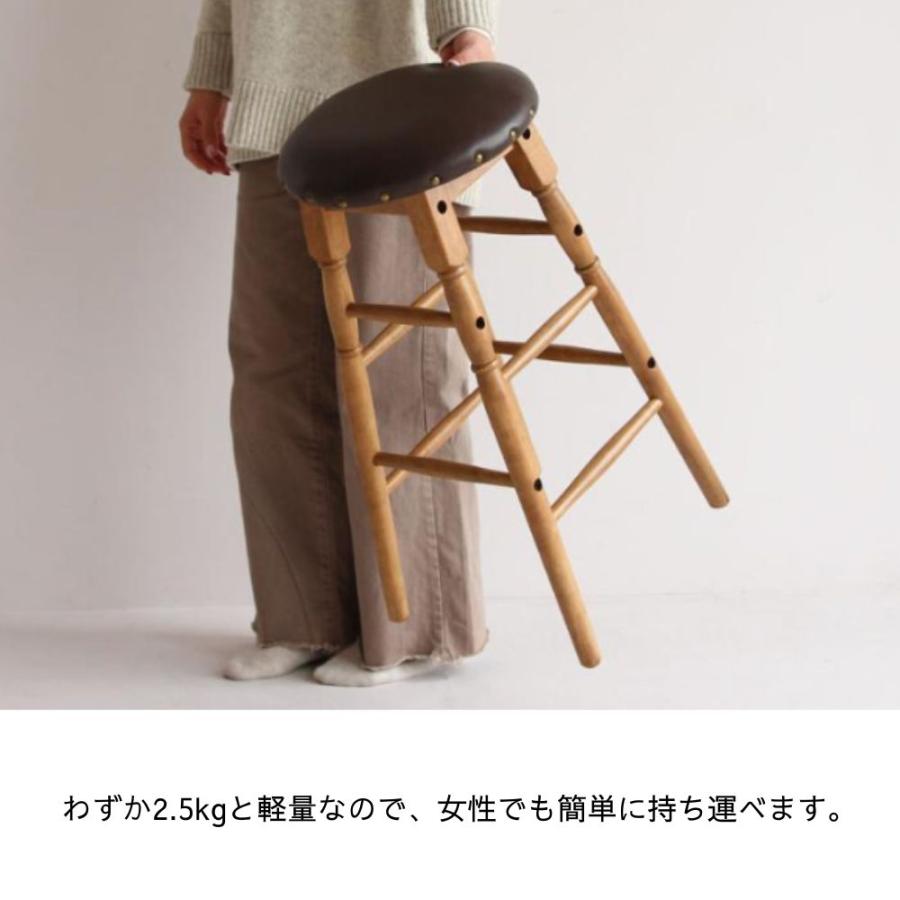 サクパパの丸椅子ナチュラルと足末広丸椅子型　杉　2台合計3台 サク様専用パパの丸椅子ナチュラルと足末広丸椅子型 杉 2台合計3台
