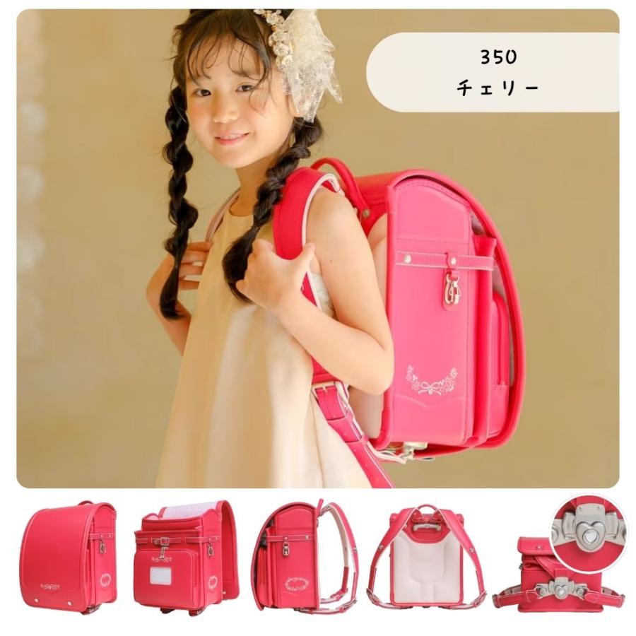 くるピタ ランドセル フィットちゃん 花かざり 1KH5684K 2027 日本製