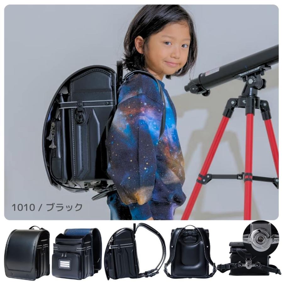 くるピタ ランドセル オデッセイブラック NASA 1ns6850k A4フラット