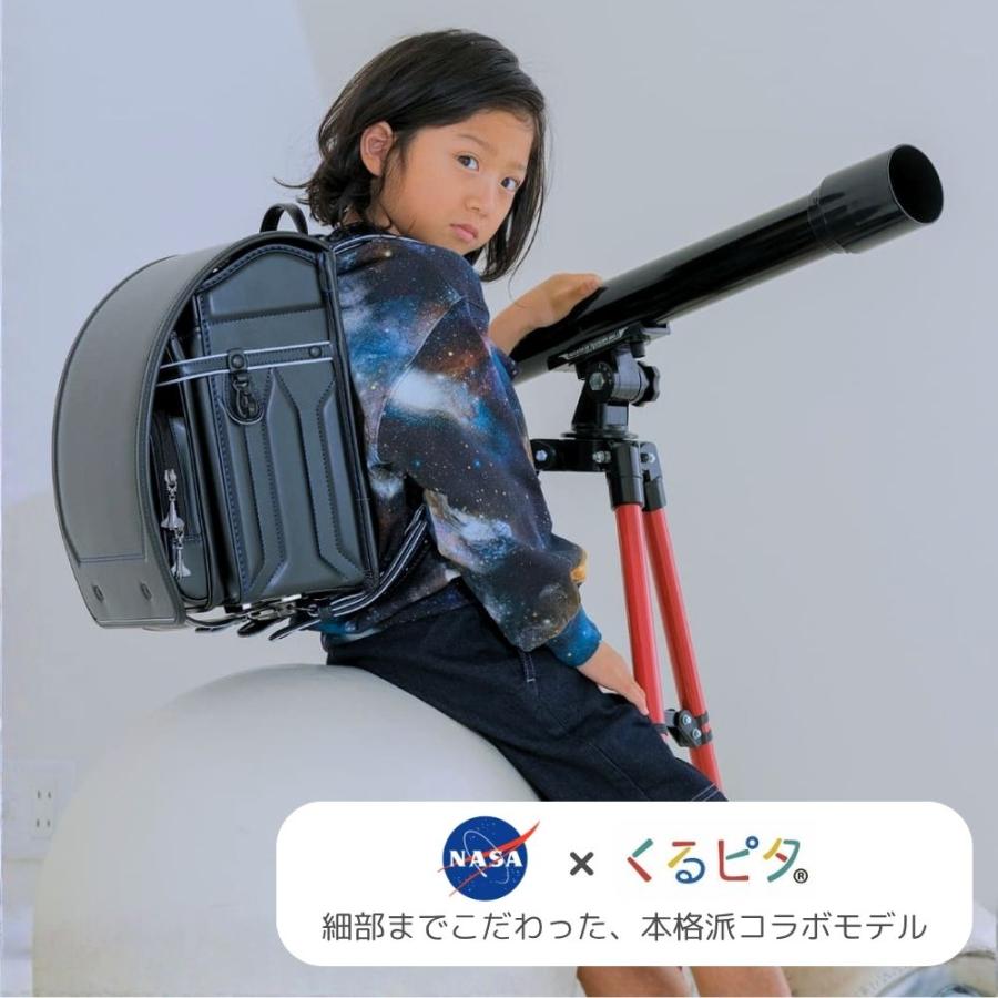 くるピタ ランドセル オデッセイブラック NASA 1ns6850k A4フラット