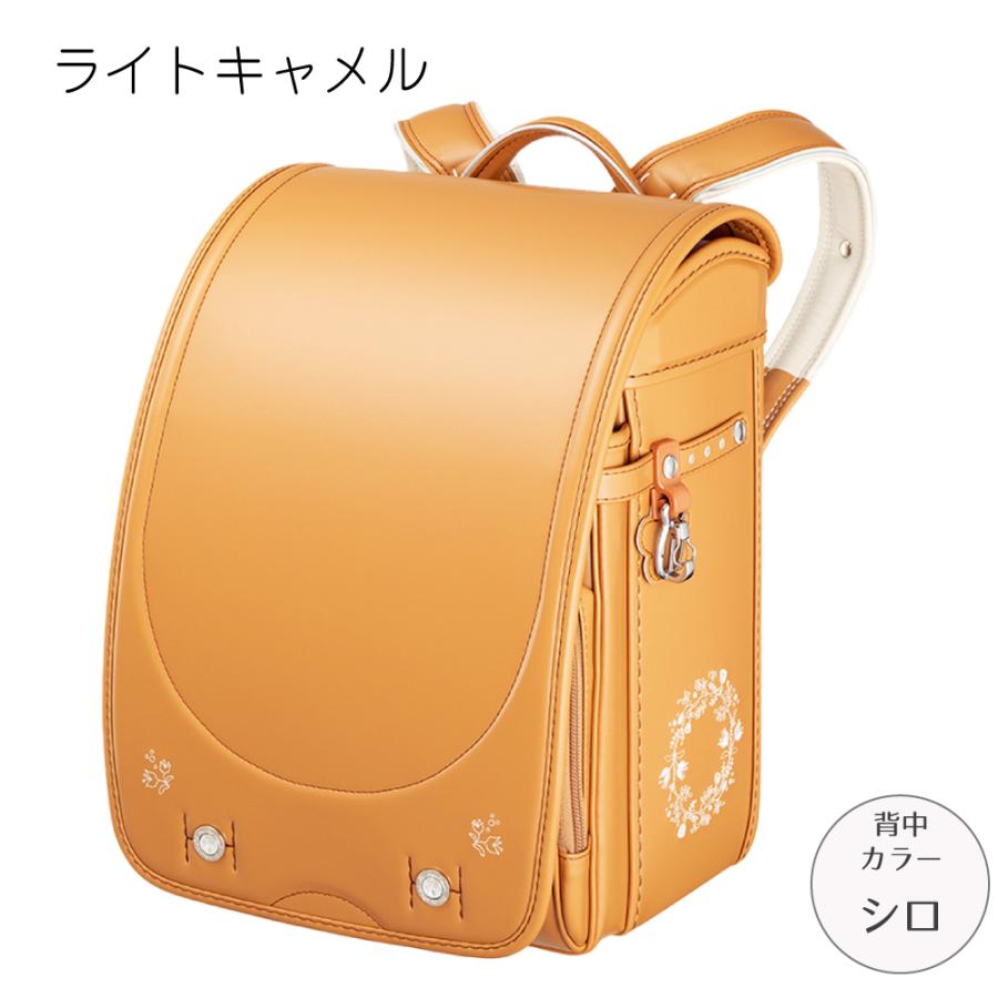 ランドセル フィットちゃん フラワーリース FW-580 2025年モデル A4フラットファイル対応 日本製 女の子 小学生 入学 かわいい おしゃれ 人気｜comodocasa｜15