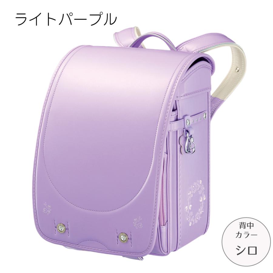 ランドセル フィットちゃん フラワーリース FW-580 2025年モデル A4フラットファイル対応 日本製 女の子 小学生 入学 かわいい おしゃれ 人気｜comodocasa｜17