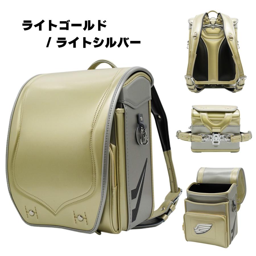 ランドセル フィットちゃん メタリックス２ MTL-042 A4フラットファイル対応 日本製 自動ロック e-QBE型 らくふわベルト ミラくるっロック 男の子 かっこいいの画像