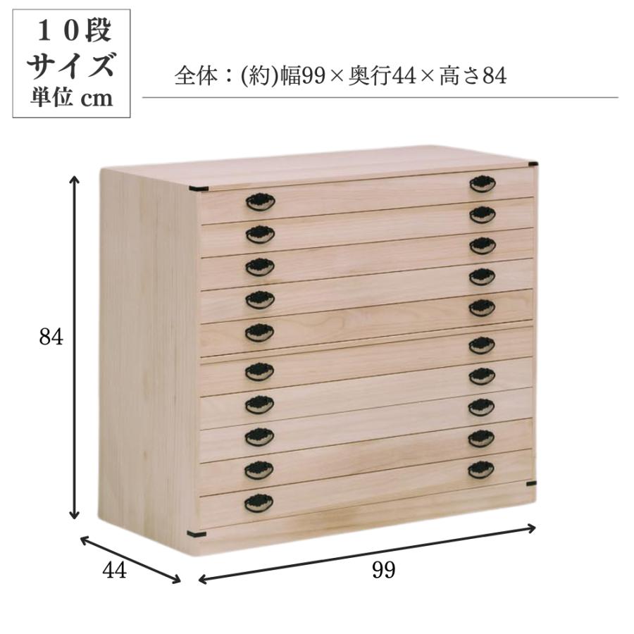 桐箪笥職人が作るこだわり 小袖タンス 日本製 完成品 調湿 防カビ 防虫